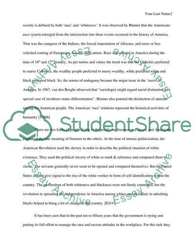 The Construction of Race and Racism