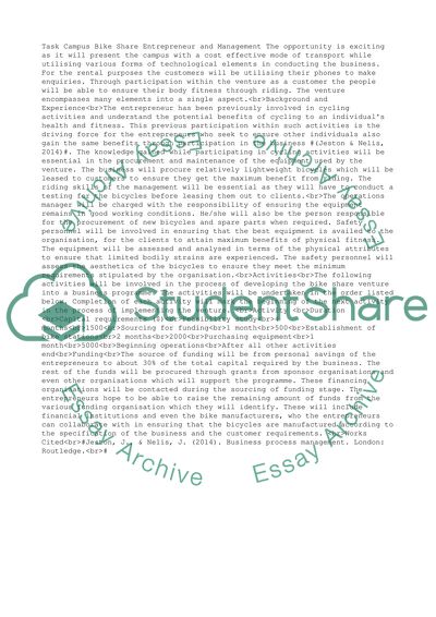 Campus BikeShare
