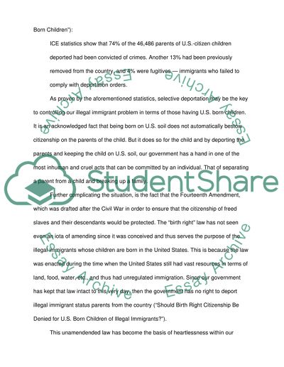 Illegal immigrants who commited violent crimes and have U.S. Citizen