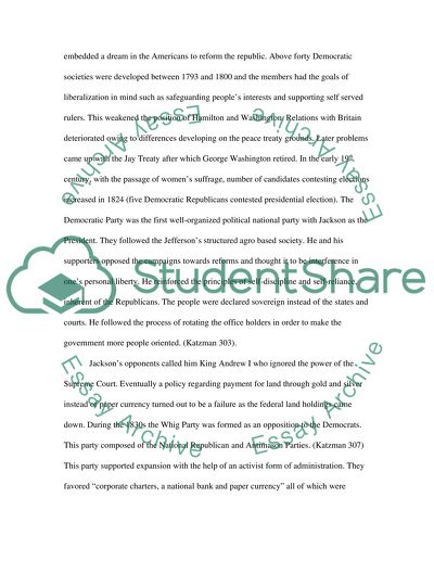 North American colonies and the United States political system changes