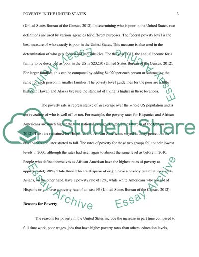 Poverty in the United States