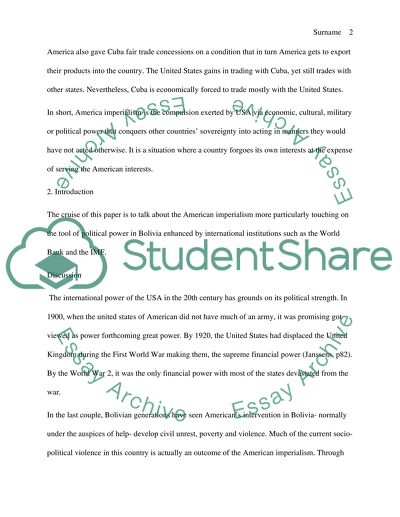 American Imperialism the Subversion Latin Americas Sovereignty