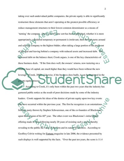 Critical Thinking Analysis