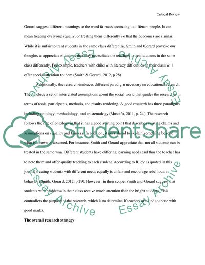 Teachers Behavior to Students