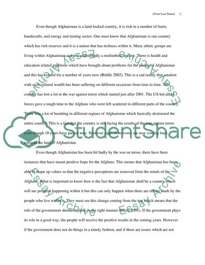 Lost and found:treasures of afghanistan