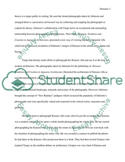 Arth:photography in Japan-Architectual photography & 1950s politics