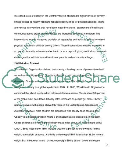 Why is child obesity on the rise