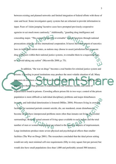 What Impact Does the War On Drugs Have on the Criminal Justice System