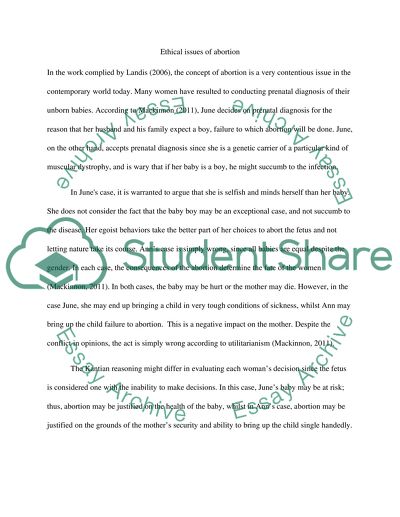 Abortion essay pdf image