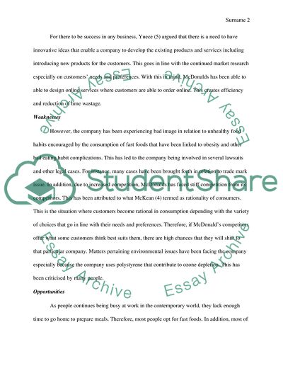 Huge Brand Equity of McDonalds