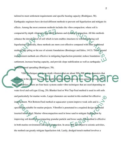 Soil Liquefaction + Case study: Calcutta, India