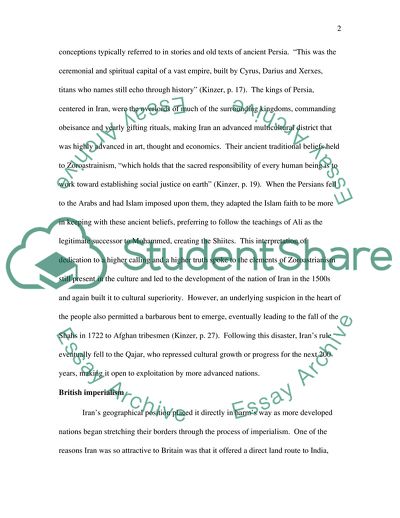 Iran 1920s-1950s Struggle for Recognition