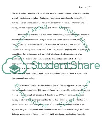 Addiction Counseling Methods