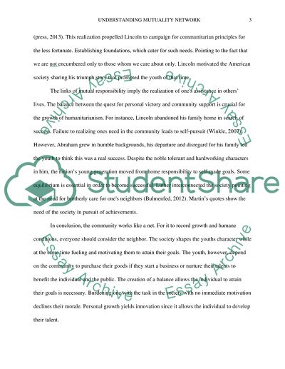 Understanding the Mutuality Network