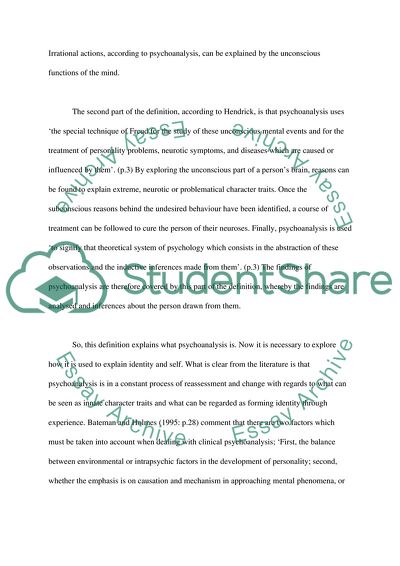 Psychoanalysis and Interactions