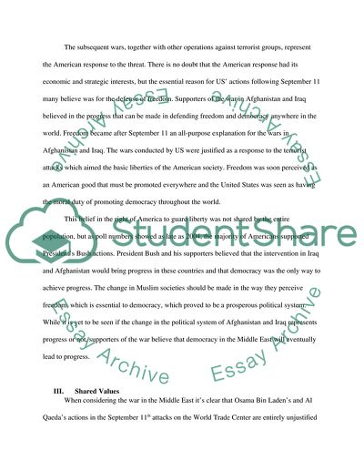 Argues on Americas War in Afghanistan