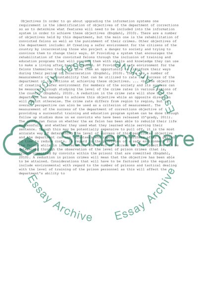 Department of Corrections