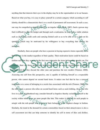 Self-Concept and Identity