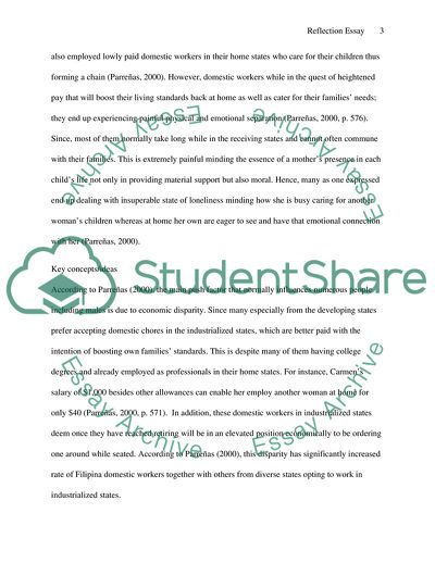 Discussion of Reproductive Labor Division