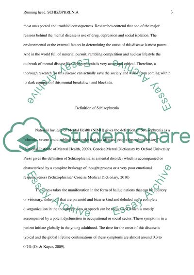 Schizophrenia - Symptoms, Causes, Treatment