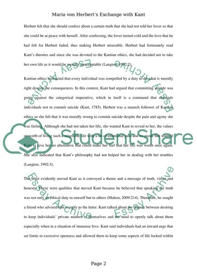 Shortcomings With Kantian Ethics