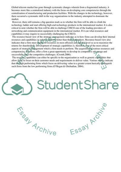 Resource and Capabilities of Huawei