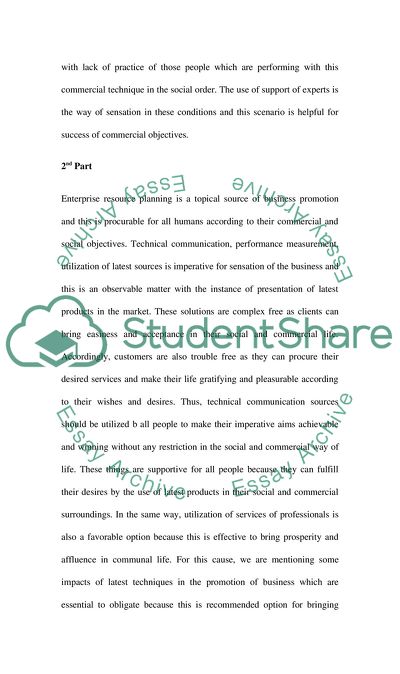 Enterprise Resource Planning