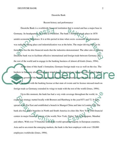 Company Results and Future Expectations: Deutsche Bank