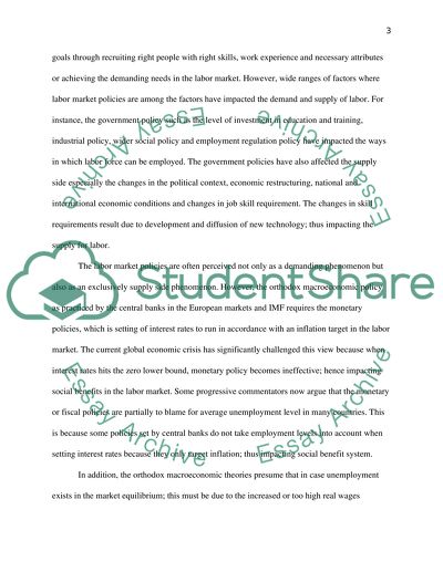Ways in Which the UK Government Policies Impact Upon the Social Benefit System