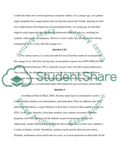 Physical Activity as a Part of an Individuals Lifestyle