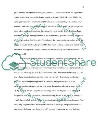 Magical sword, harp, oak tree, grail as archetypal symbols