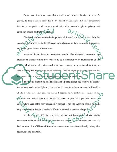 Reforming the Sphere of Abortion