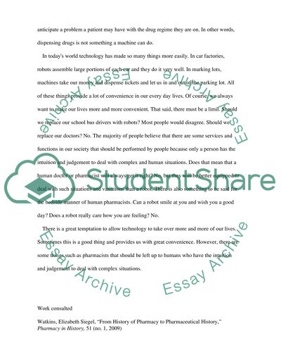 Pharmacy & Technology