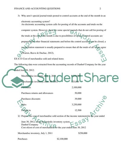 essay on computerized accounting