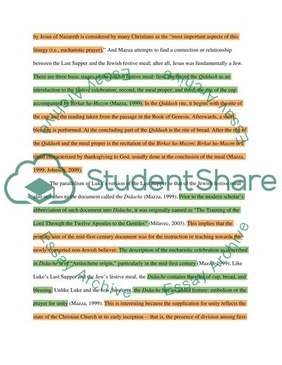 First Eucharistic Prayer in the Christian Religion