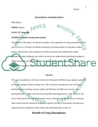 Benefits of Using Smartphones