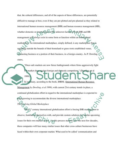 Cultural Differences Can Be Difficult To Manage, Even if Anticipated