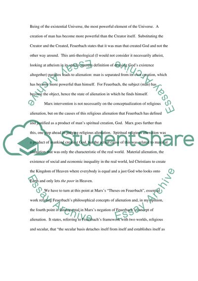 The Essence of Christianity by Feuerbach