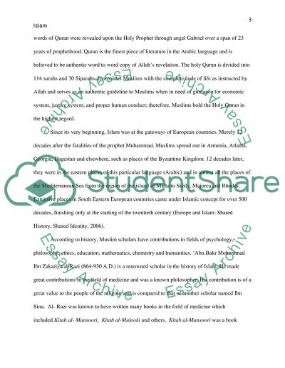 Islam and Holy Quran