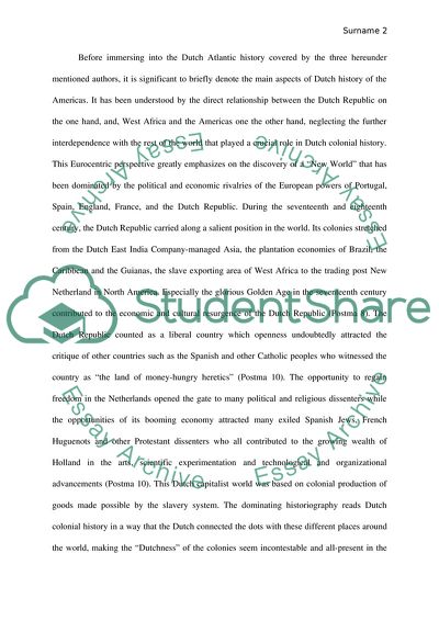 The Dutch Atlantic World: an Illusive Reality