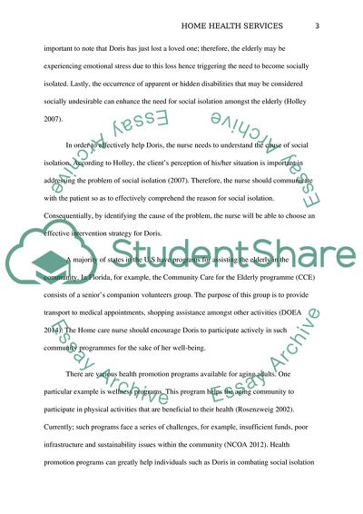 Home Health Services