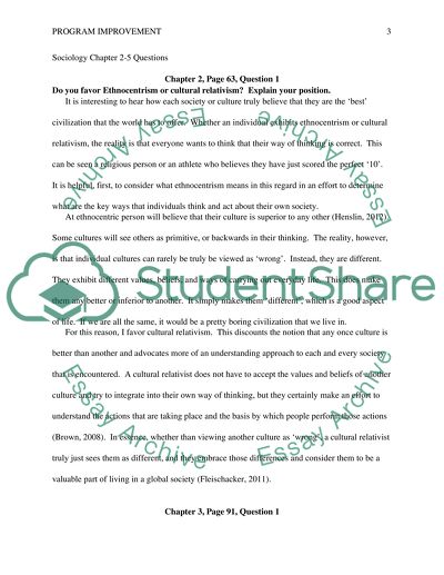 The Way Individuals View Society