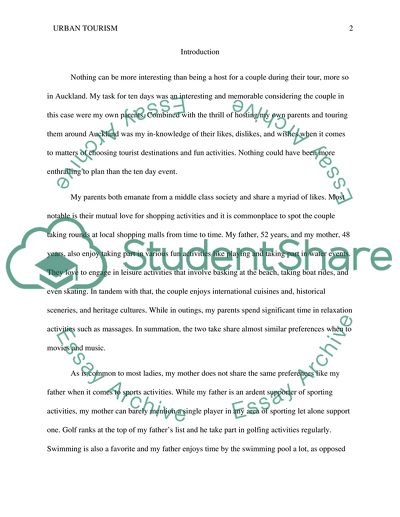 Urban Tourism - The Tourism Board in Auckland