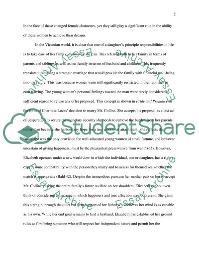 Family for Jane Eyre and Elizabeth Bennett