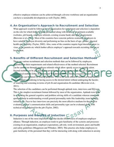 International Human Resource Management