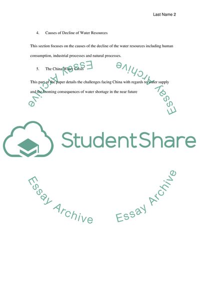 Water Depletion of Yellow River in China