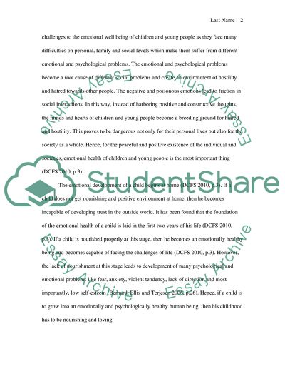 The Development of a Good and Healthy Society