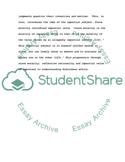 On The Genealogy of Morals by Nietzsche