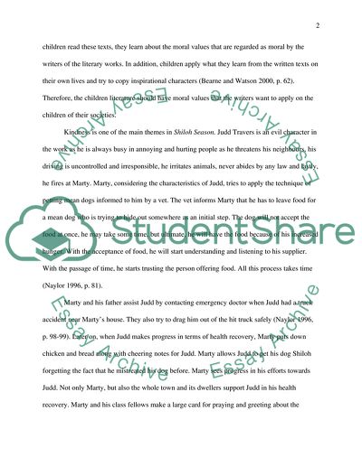 each kindness baby literary essay