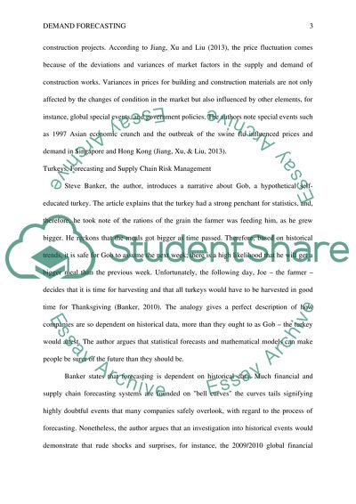 Forecasting for Building Construction Prices